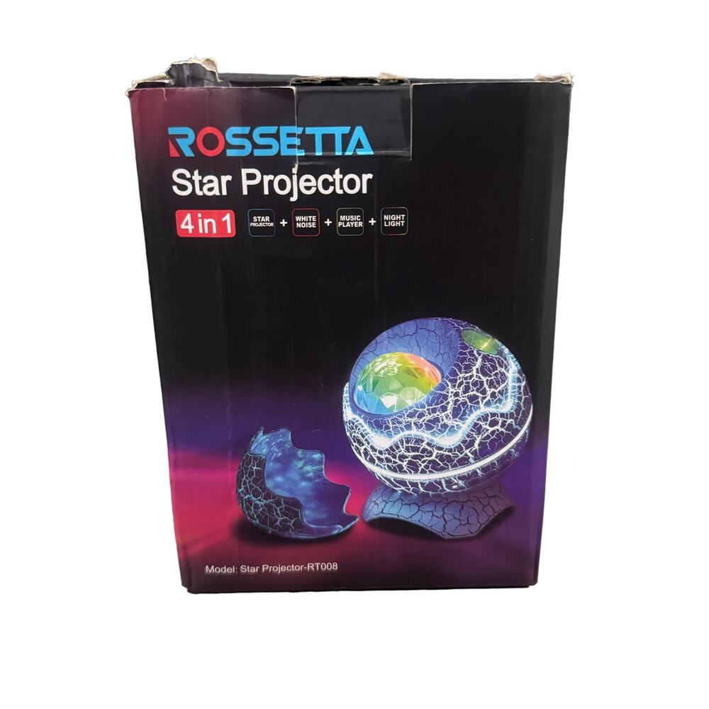 Rossetta Star Projector, Galaxy Projector, LED lights for Bedroom with Remote